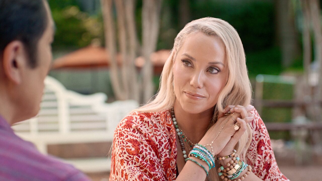 COBRA KAI, from left: Yuji Okumoto, Elizabeth Berkley Lauren, 'Rattled', (Season 6, Pt 3, ep. 612, aired Feb 13, 2025)