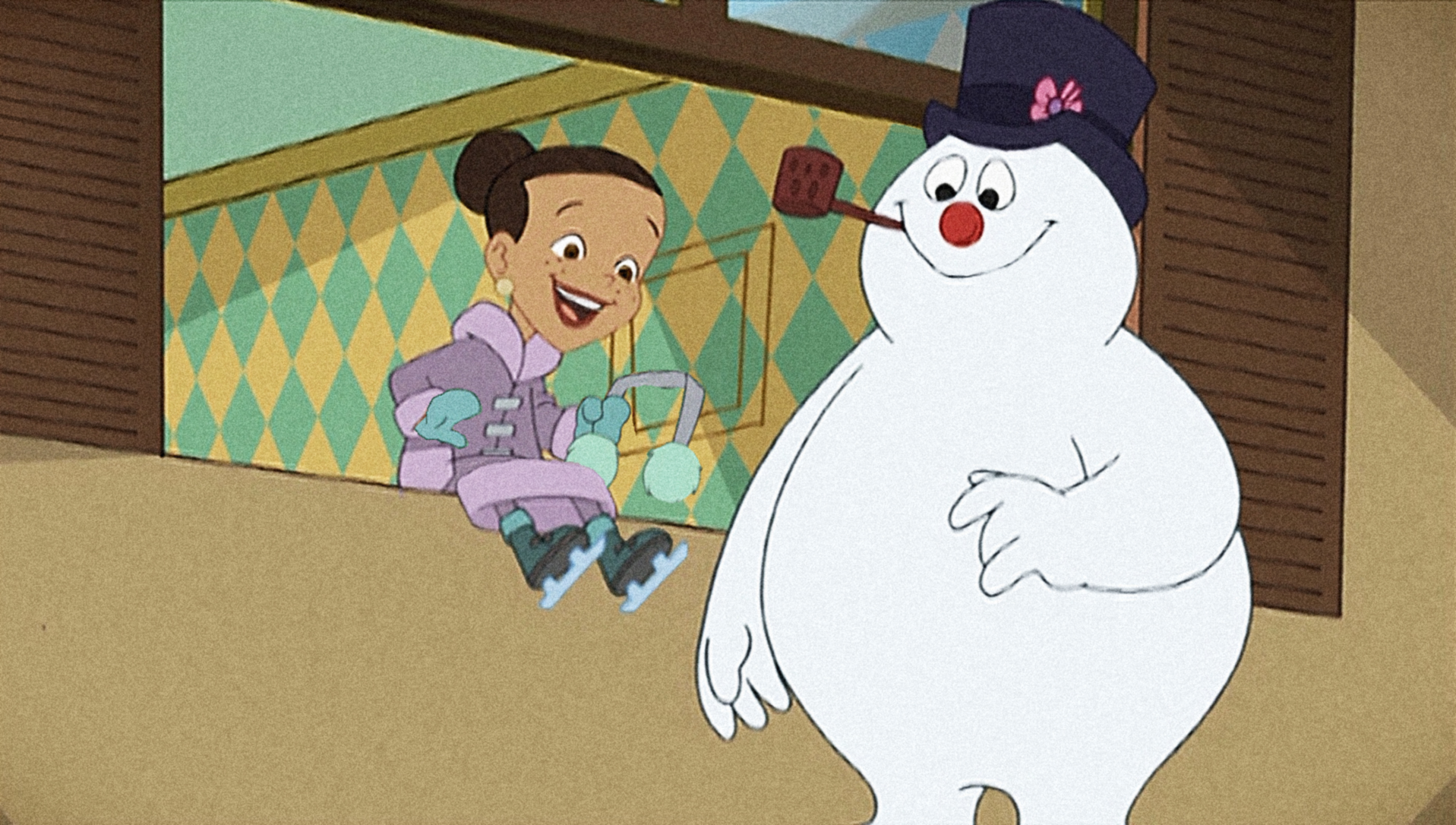 THE LEGEND OF FROSTY THE SNOWMAN, l-r: Sara, <a href=
