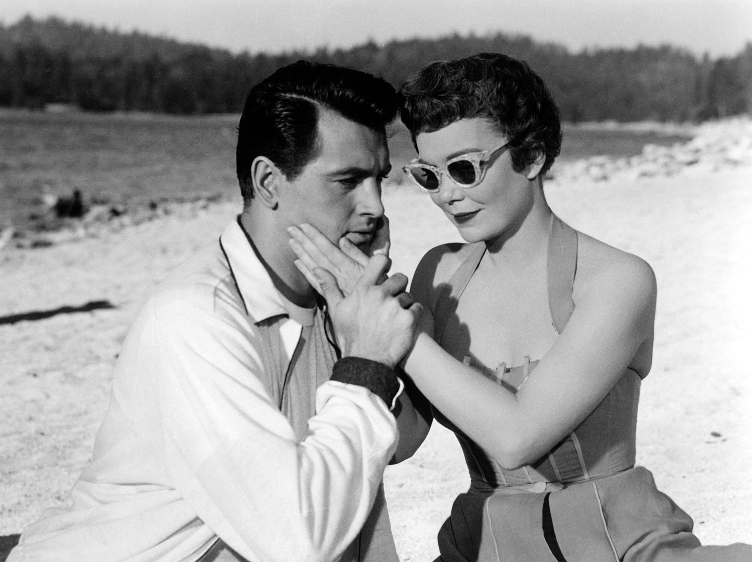 MAGNIFICENT OBSESSION, Rock Hudson, Jane Wyman, 1954