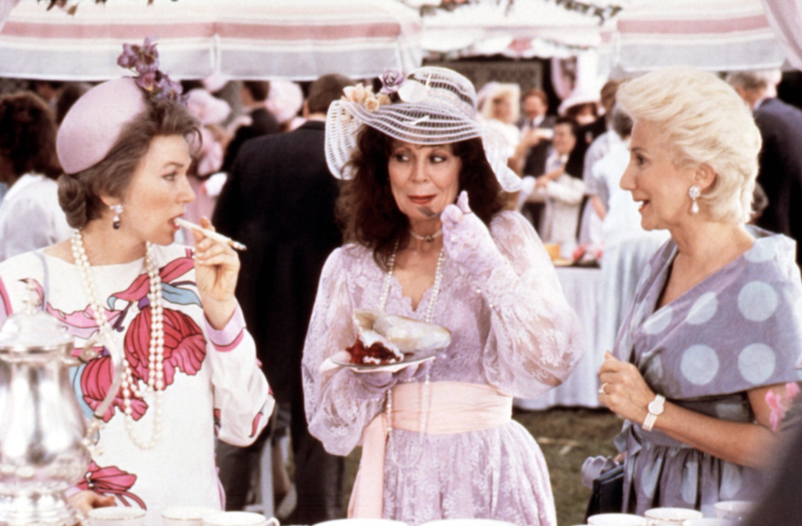 STEEL MAGNOLIAS, from left: Shirley MacLaine, Ann Wedgeworth, Olympia Dukakis, 1989,