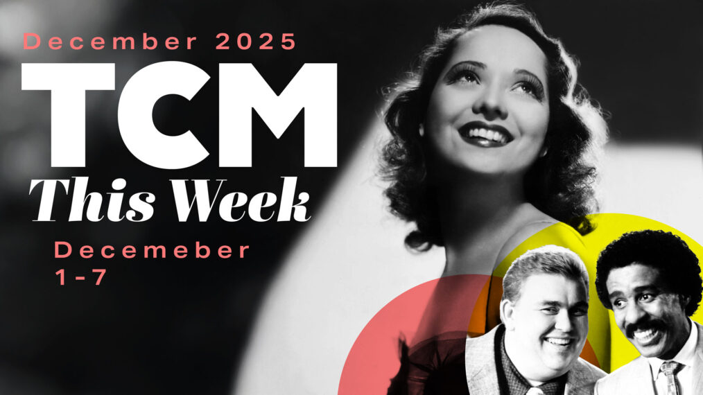 TCM December 2025 schedule and highlights for week of December 1 collage