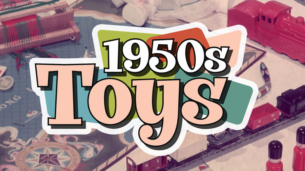 1950s Toys generic grapic with type treatment