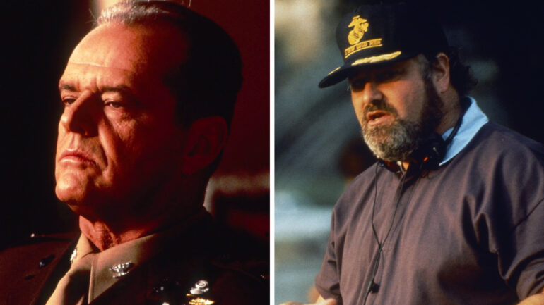 A FEW GOOD MEN, Jack Nicholson, Rob Reiner 1992, (c) Columbia/courtesy Everett Collection