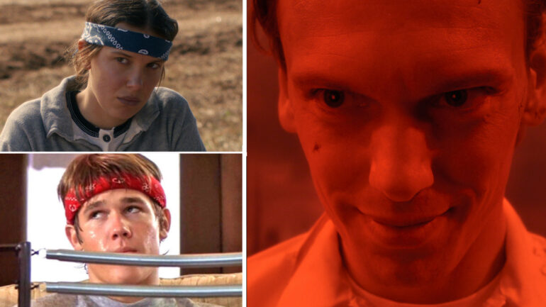 Stranger Things, Season 5, Millie Bobby Brown, Jamie Campbell Bower; Josh Brolin in 'The Goonies'