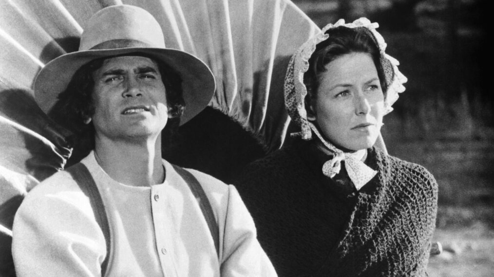 LITTLE HOUSE ON THE PRAIRIE, Michael Landon and Karen Grassle
