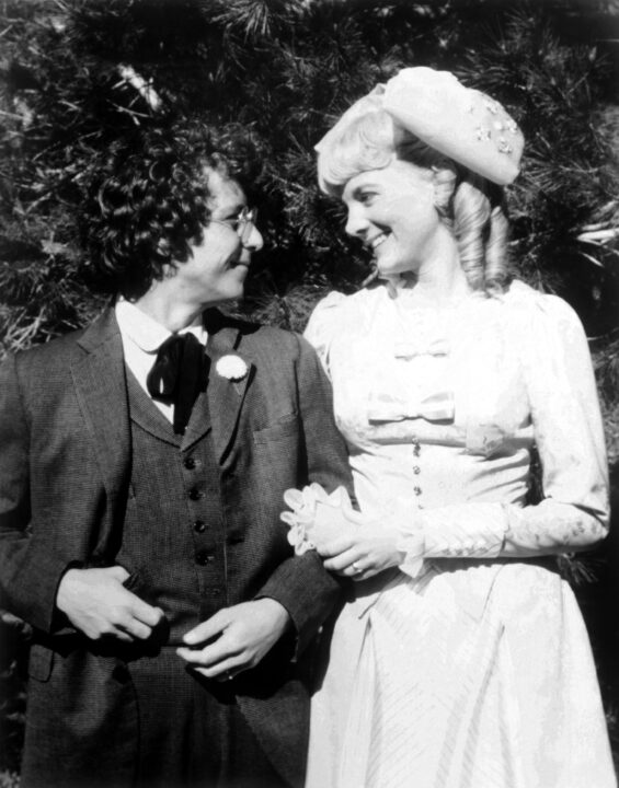 LITTLE HOUSE ON THE PRAIRIE, from left: Steve Tracy, Alison Arngrim