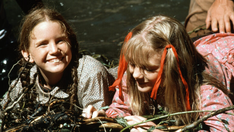 LITTLE HOUSE ON THE PRARIE, Melissa Gilbert, Alison Arngrim
