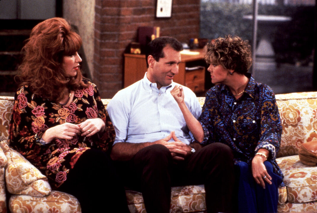 MARRIED...WITH CHILDREN, Katey Sagal, Ed O'Neill, Amanda Bearse, 'She's Having My Baby', (Season 6), 1987-1997