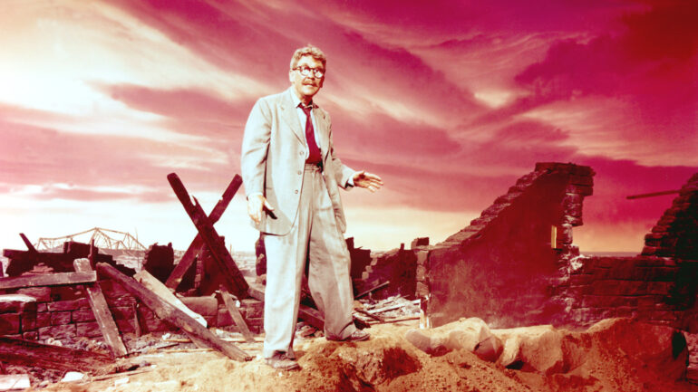 TWILIGHT ZONE, Burgess Meredith, 1959-64, 'Time Enough at Last', Season 1