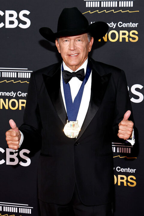 George Strait attends the 48th Kennedy Center Honors at The Kennedy Center on December 07, 2025 in Washington, DC.