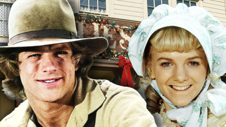 Little House on the Prairie Christmas cast reunion exclusive interview with Dean Butler and Alison Arngrim