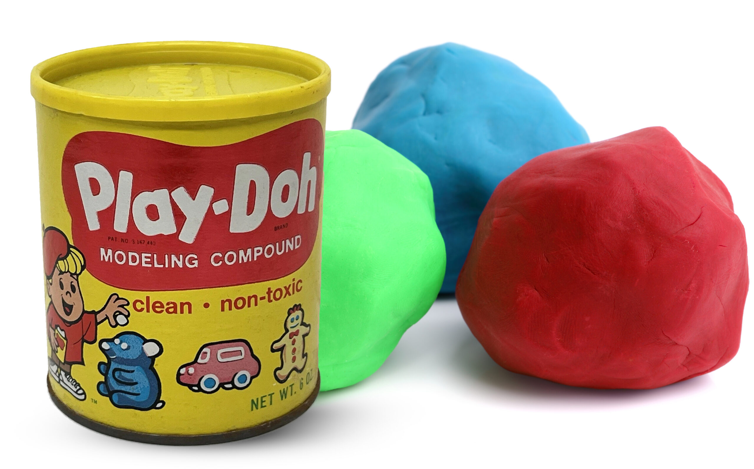 Vintage Play Doh can