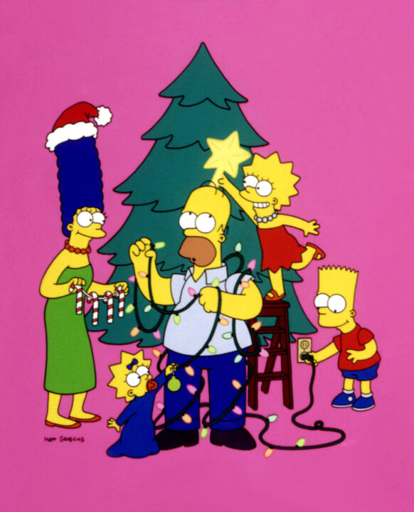 THE SIMPSONS, Marge, Maggi, Homer, Lisa, Bart, 1989-1989-