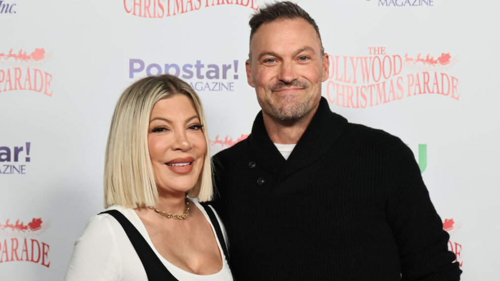 Tori Spellin and Brian Austin Green