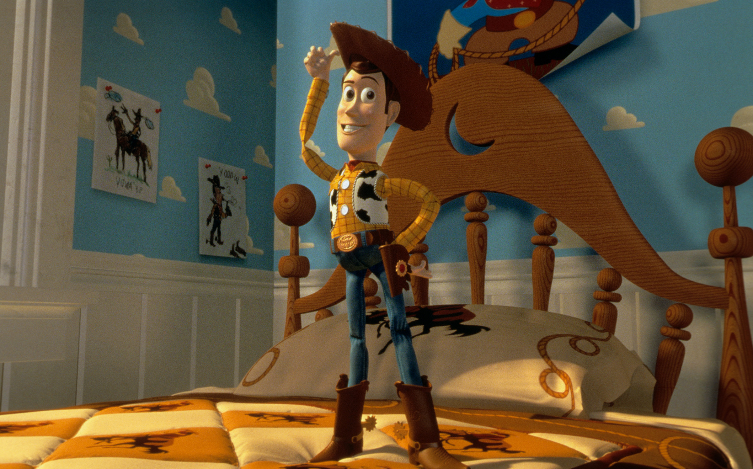 TOY STORY, Tom Hanks [voice], 1995. 