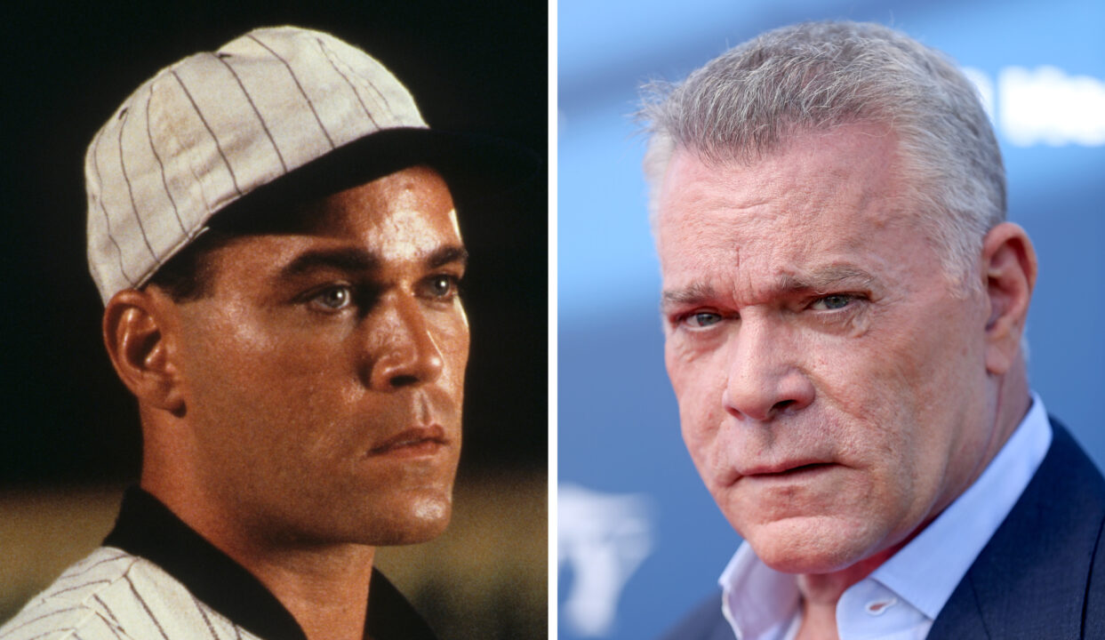 FIELD OF DREAMS, Universal/courtesy Everett Collection; Ray Liotta attends the 22nd Annual Newport Beach Film Festival as it presents Festival Honors & Variety's 10 Actors To Watch at The Balboa Bay Club And Resort on October 24, 2021 in Newport Beach, California. (Photo by Phillip Faraone/Getty Images)