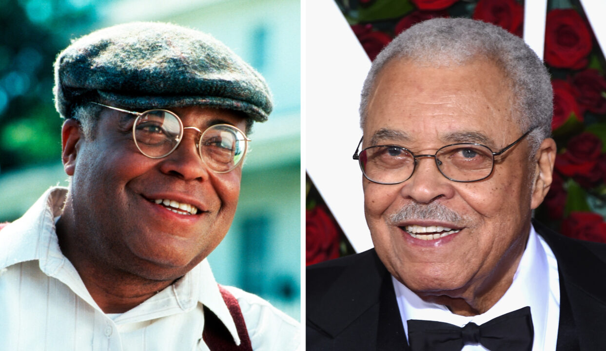 Field of Dreams, Universal/courtesy Everett Collection; Actor James Earl Jones attends the 70th Annual Tony Awards at The Beacon Theatre on June 12, 2016 in New York City. (Photo by Dimitrios Kambouris/Getty Images for Tony Awards Productions)