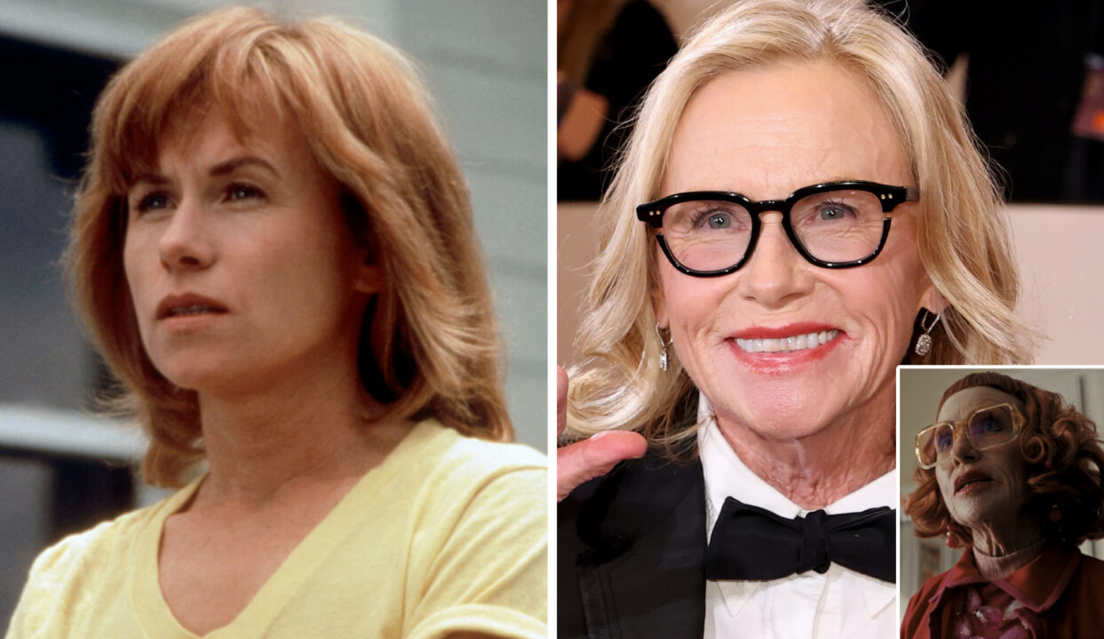 Universal Pictures/courtesy Everett Collection; Amy Madigan attends the 83rd Annual Golden Globe Awards at The Beverly Hilton on January 11, 2026 in Beverly Hills, California. (Photo by Monica Schipper/Getty Images}; WEAPONS, Amy Madigan, 2025. © Warner Bros. / Courtesy Everett Collection