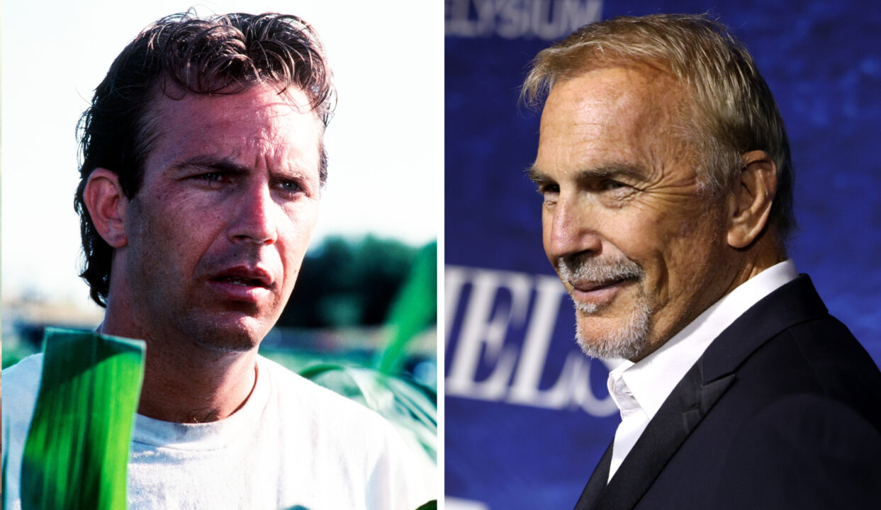 FIELD OF DREAMS, Kevin Costner, Universal/courtesy Everett Collection; Kevin Costner attends The Art of Elysium Lee Daniels' HEAVEN 2025 at Rosewood Miramar Beach on November 11, 2025 in Montecito, California. (Photo by Jesse Grant/Getty Images for The Art of Elysium)