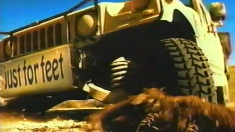 Just for Feet Super Bowl Ad 1999, Saatchi & Saatchi; https://www.youtube.com/watch?v=mHkxtxVpMUE