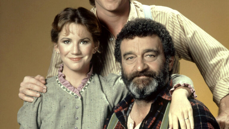 'Little House on the Prairie' Melissa Gilbert, Dean Butler and Victor French