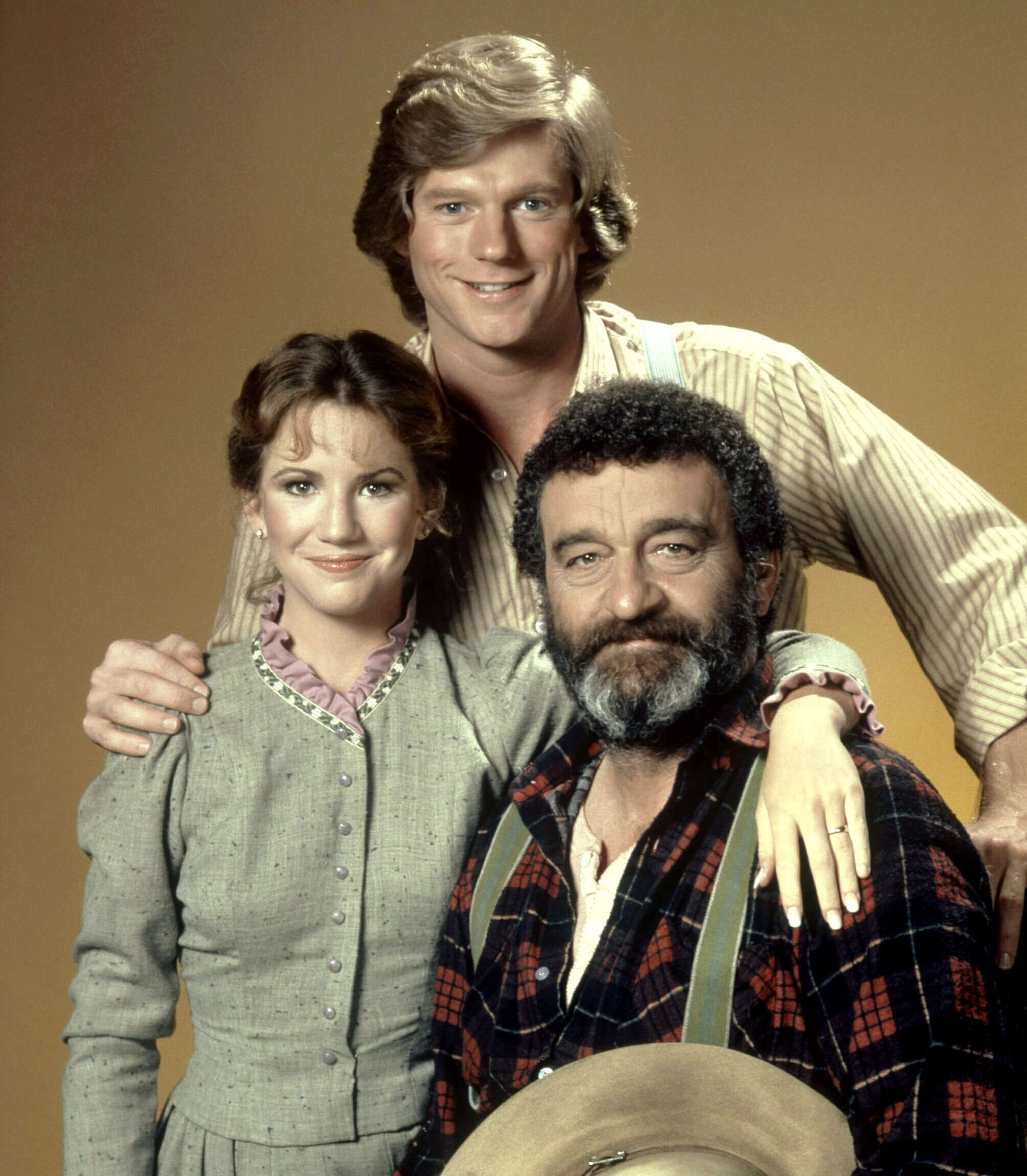 'Little House on the Prairie' Melissa Gilbert, Dean Butler and Victor French