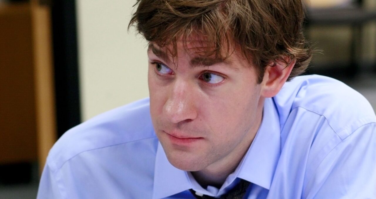 THE OFFICE, John Krasinski, 'Dunder Mifflin Infinity', (Season 4, episode 4003, aired October 4, 2007), 2005-,. Photo: Ron Tom / ©NBC / courtesy everett collection