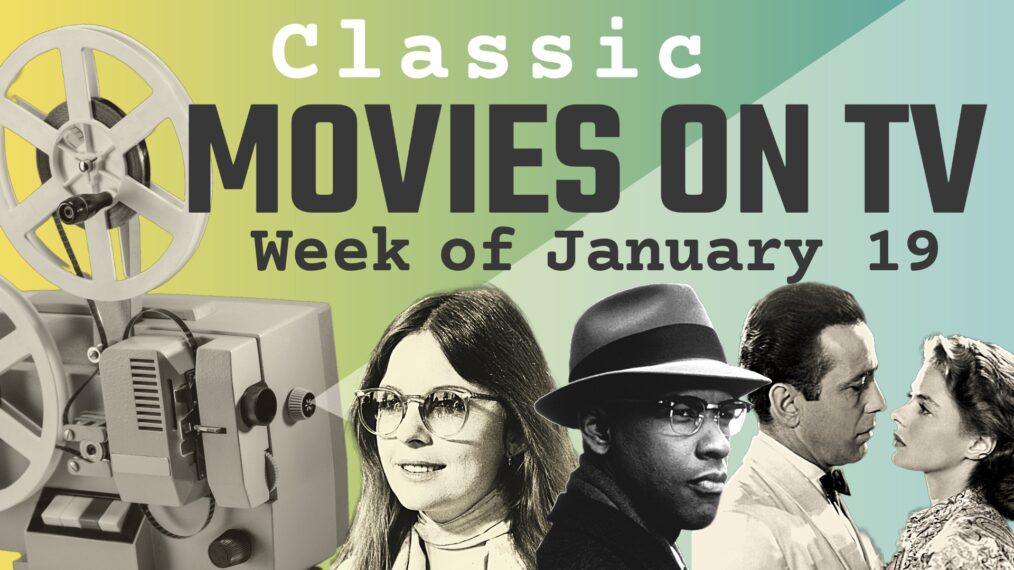 Classic Movies airing on TV the week of January 19-25, 2026 movie collage