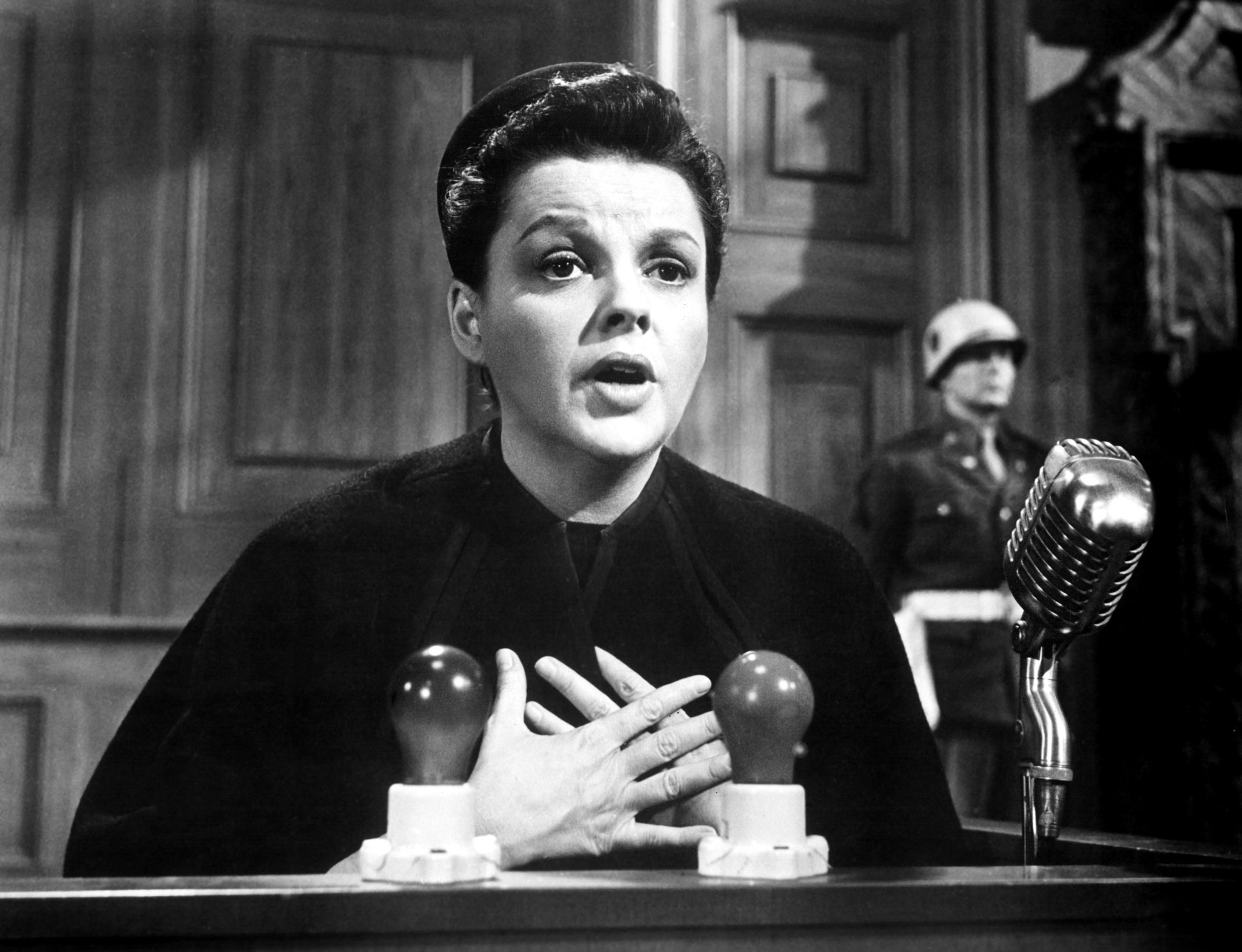 JUDGMENT AT NUREMBERG, Judy Garland, 1961