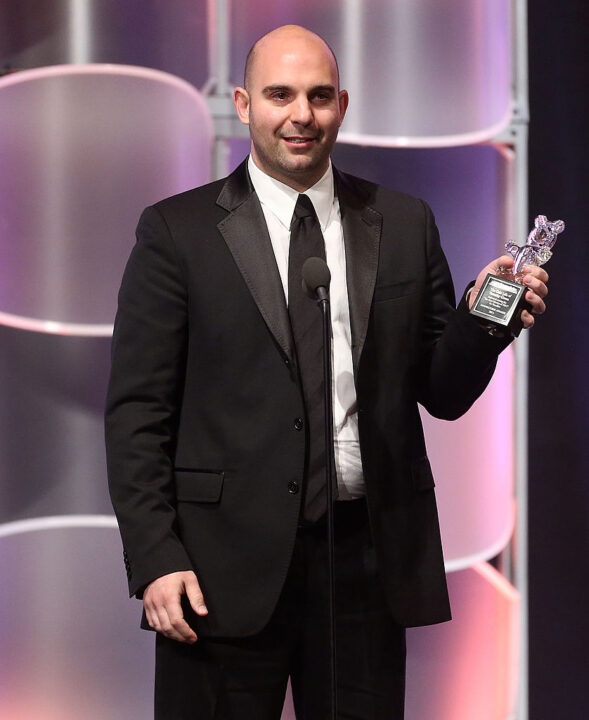 Writer Ahmet Zappa speaks during the 21st Annual Movieguide Awards at the Universal Hilton Hotel on February 15, 2013 in Universal City, California