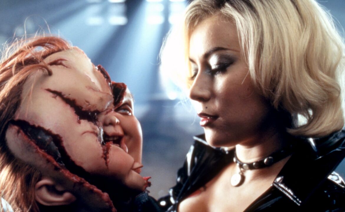 BRIDE OF CHUCKY, Chucky, Jennifer Tilly, 1998. ©MCA Universal/courtesy Everett Collection