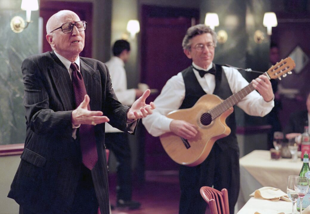 THE SOPRANOS, Dominic Chianese (left), 'Army of One', (S3.E13, aired May 20, 2001), 1999-2007