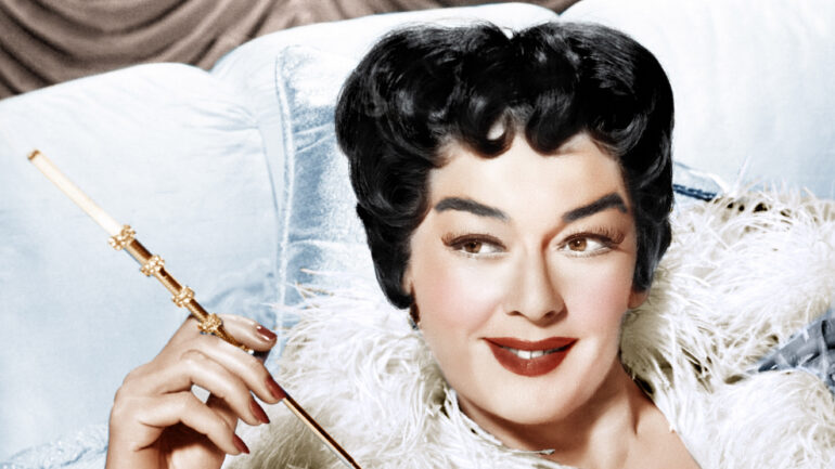 AUNTIE MAME, Rosalind Russell, 1958