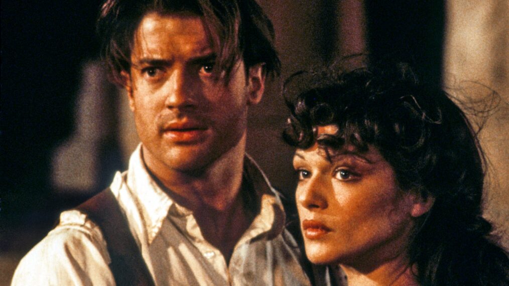 The Mummy stars Brendan Fraser and Rachel Weisz