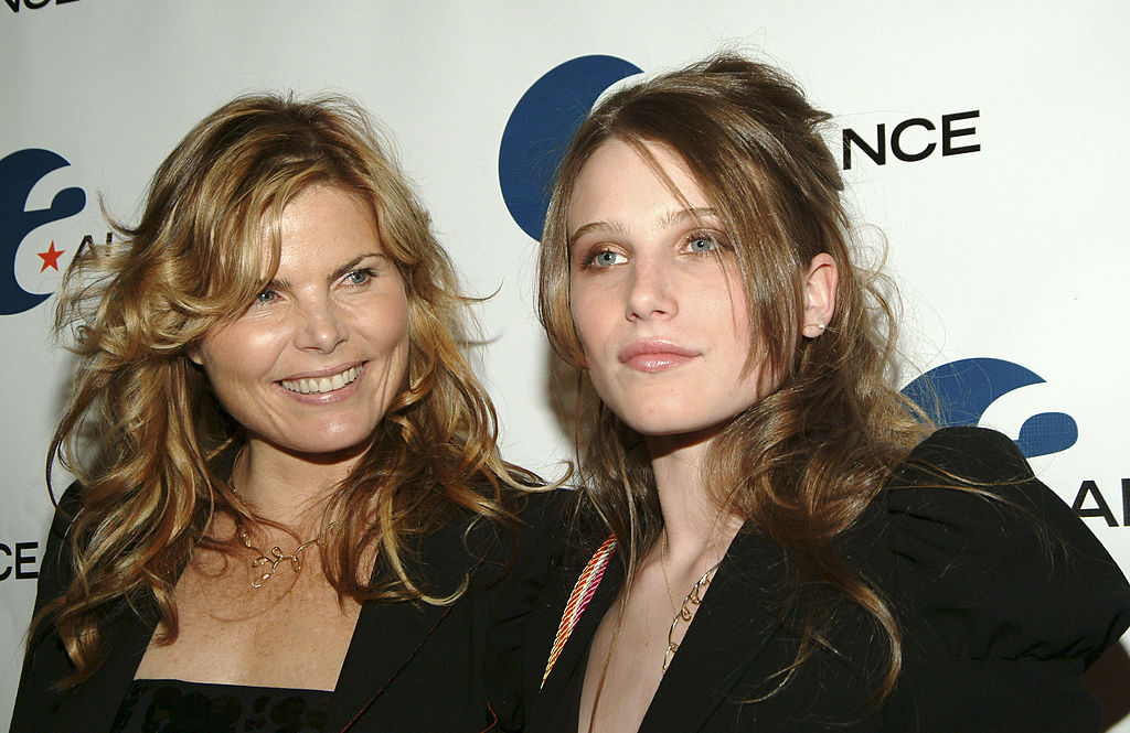Actress Mariel Hemingway and her daughter Dree Crisman attend party at the Marquee to celebrate Alliance Network Television's Upfront Week on May 17, 2005 in New York City