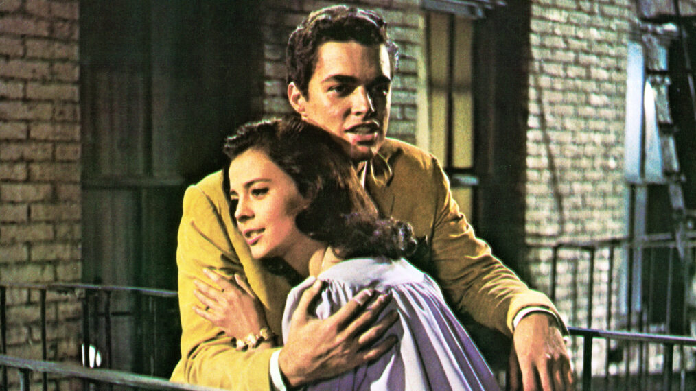 WEST SIDE STORY. Richard Beymer & Natalie Wood, 1961