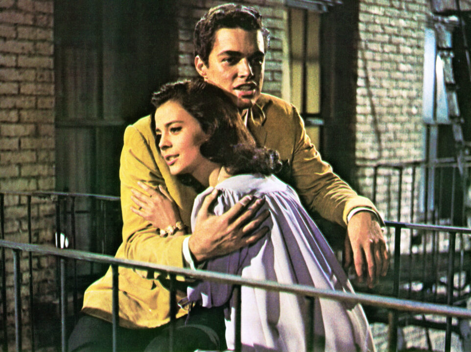 WEST SIDE STORY. Richard Beymer & Natalie Wood, 1961