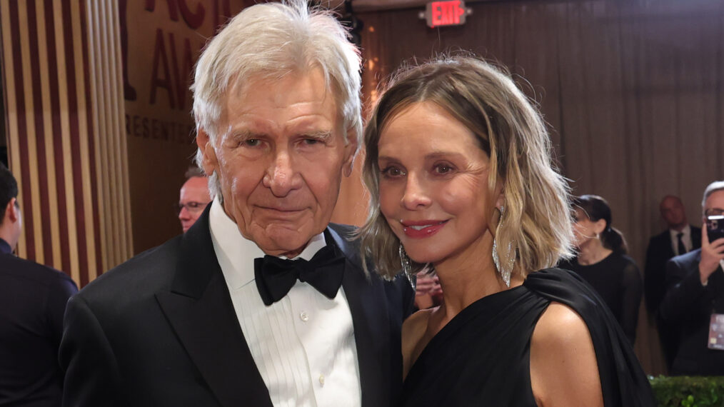Harrison Ford and Calista Flockhart