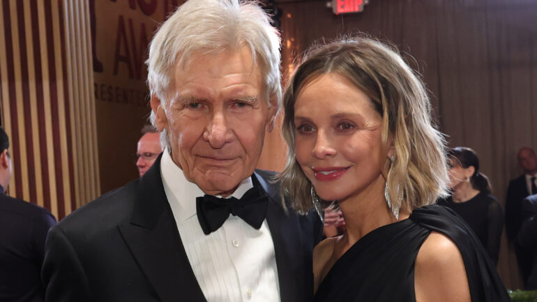 Harrison Ford and Calista Flockhart