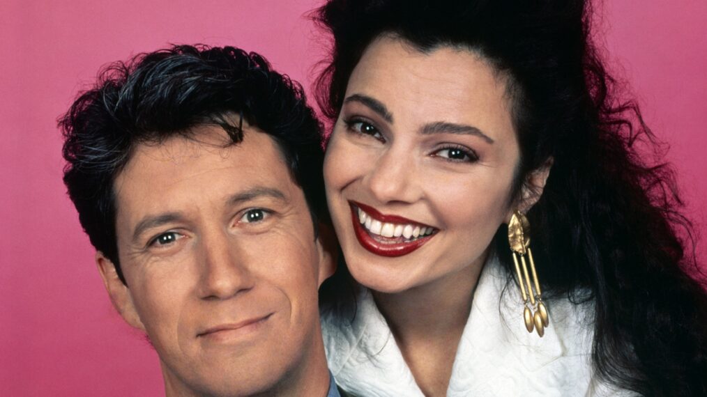 THE NANNY, Charles Shaughnessy and Fran Drescher