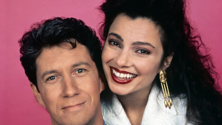 THE NANNY, Charles Shaughnessy and Fran Drescher