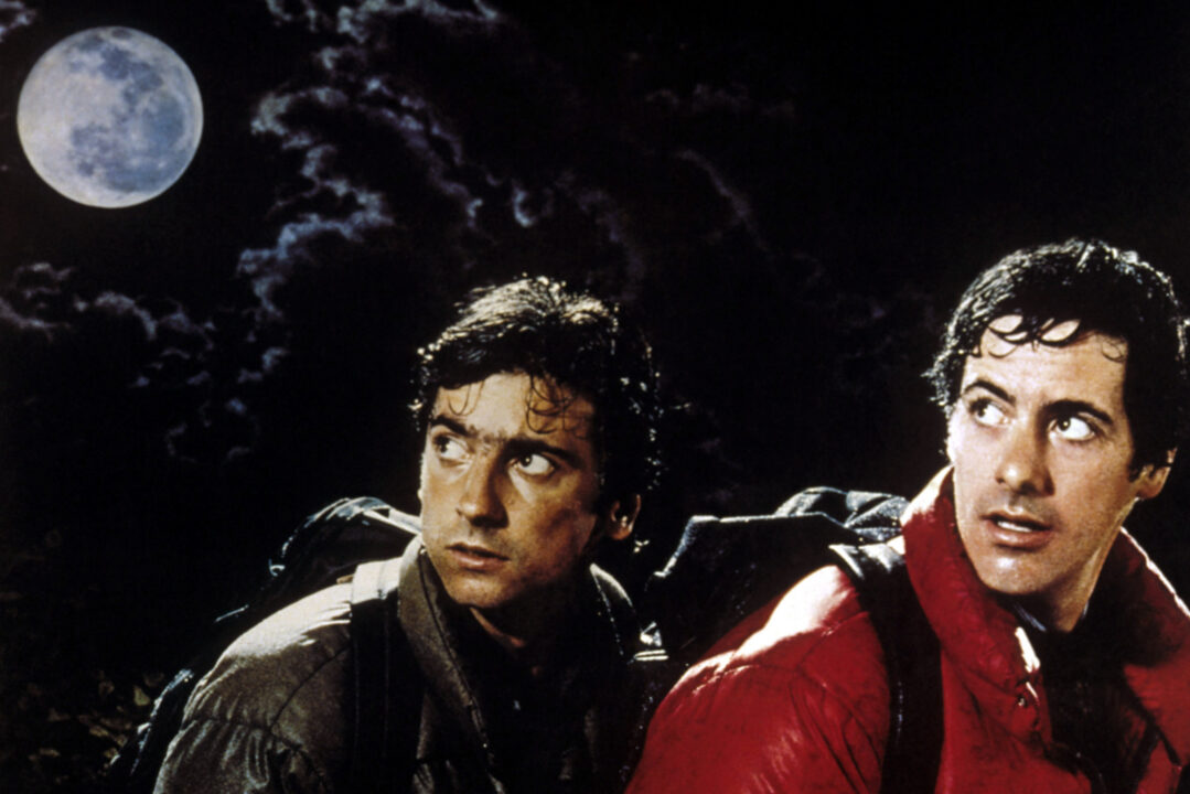 AN AMERICAN WEREWOLF IN LONDON, Griffin Dunne, David Naughton, 1981, 