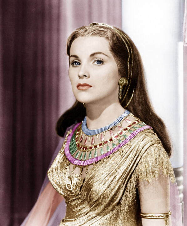 THE TEN COMMANDMENTS, Debra Paget, 1956