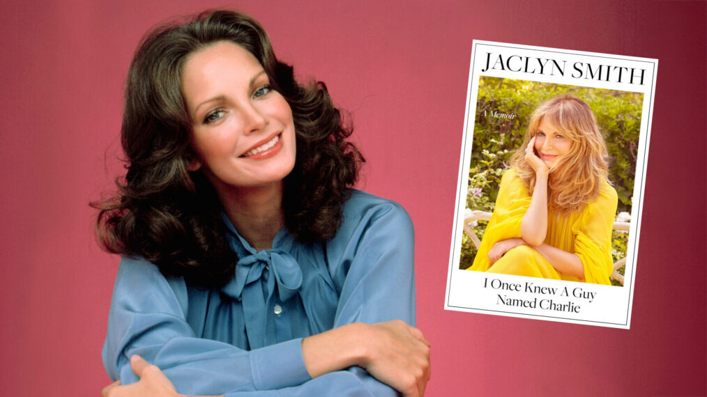 CHARLIE'S ANGELS, Jaclyn Smith, 1976-81 with new memoir book cover collage