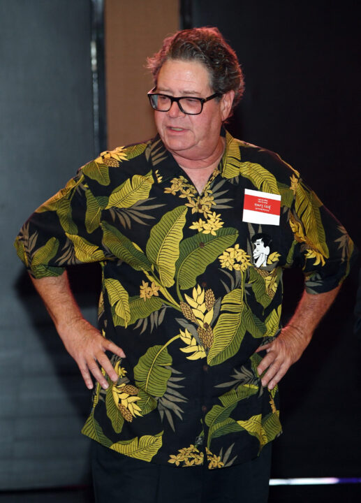 Scott Lewis leaves a memorial for his father Jerry Lewis at the South Point Hotel & Casino on September 4, 2017 in Las Vegas, Nevada. Jerry Lewis died on August 20, 2017, at his home in Las Vegas at age 91. 