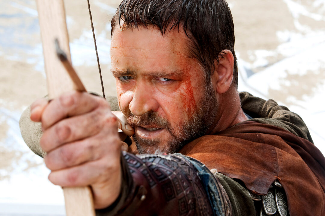 ROBIN HOOD, Russell Crowe, 2010. 