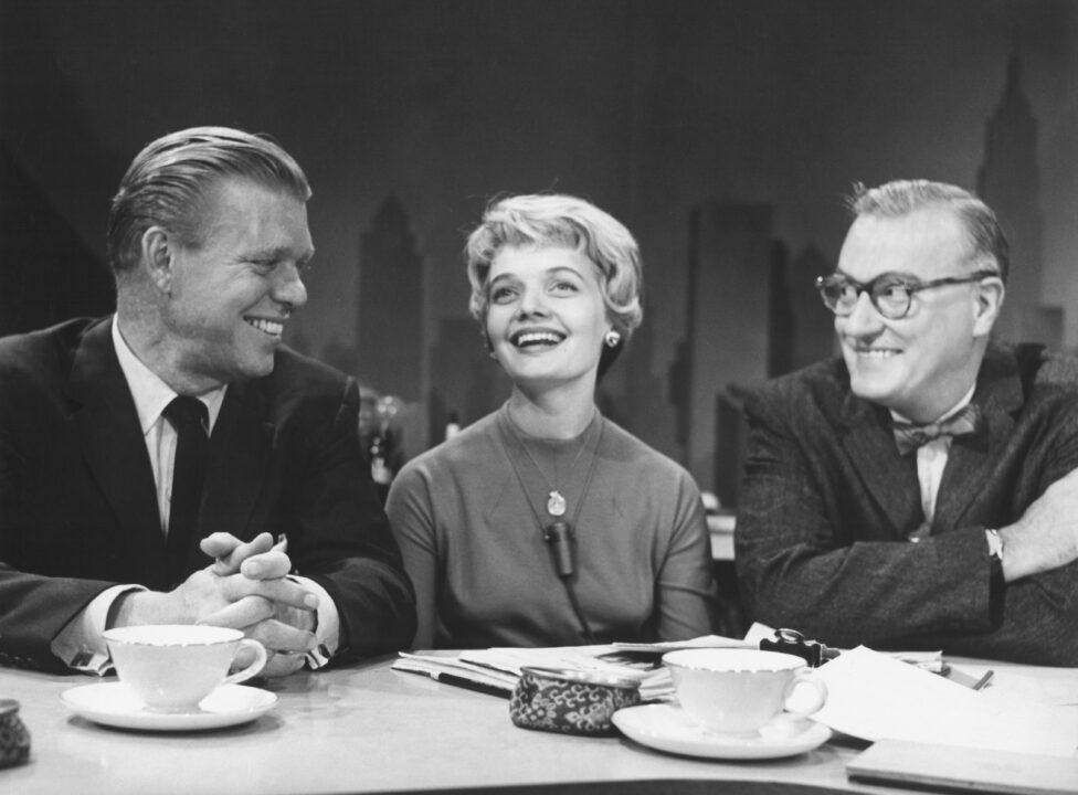 THE TODAY SHOW, Jack Lescoulie, Florence Henderson, Dave Garroway, 1952-, 1959 episode