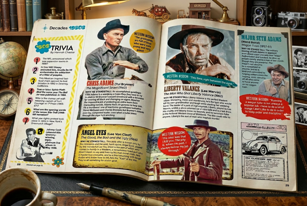 ReMIND Magazine Top Cowboys 1960s Decades spread