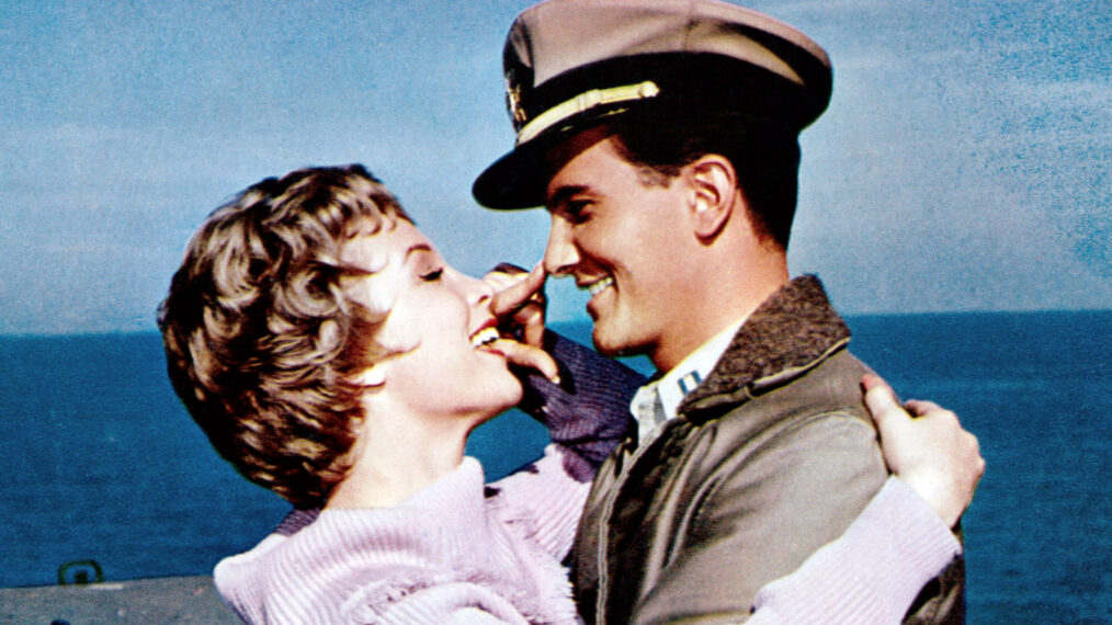 Barbara Eden, Pat Boone in 'All Hands on Deck'