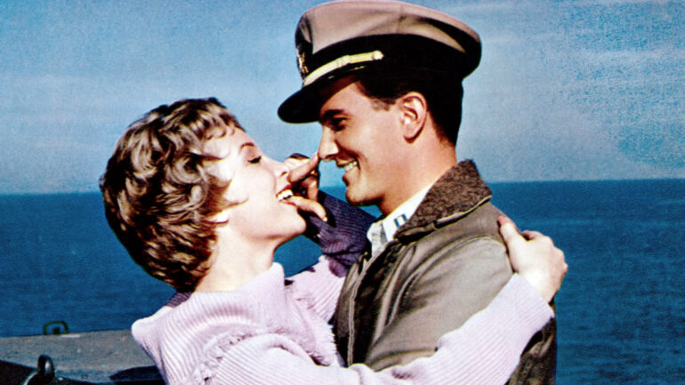 Barbara Eden, Pat Boone in 'All Hands on Deck'